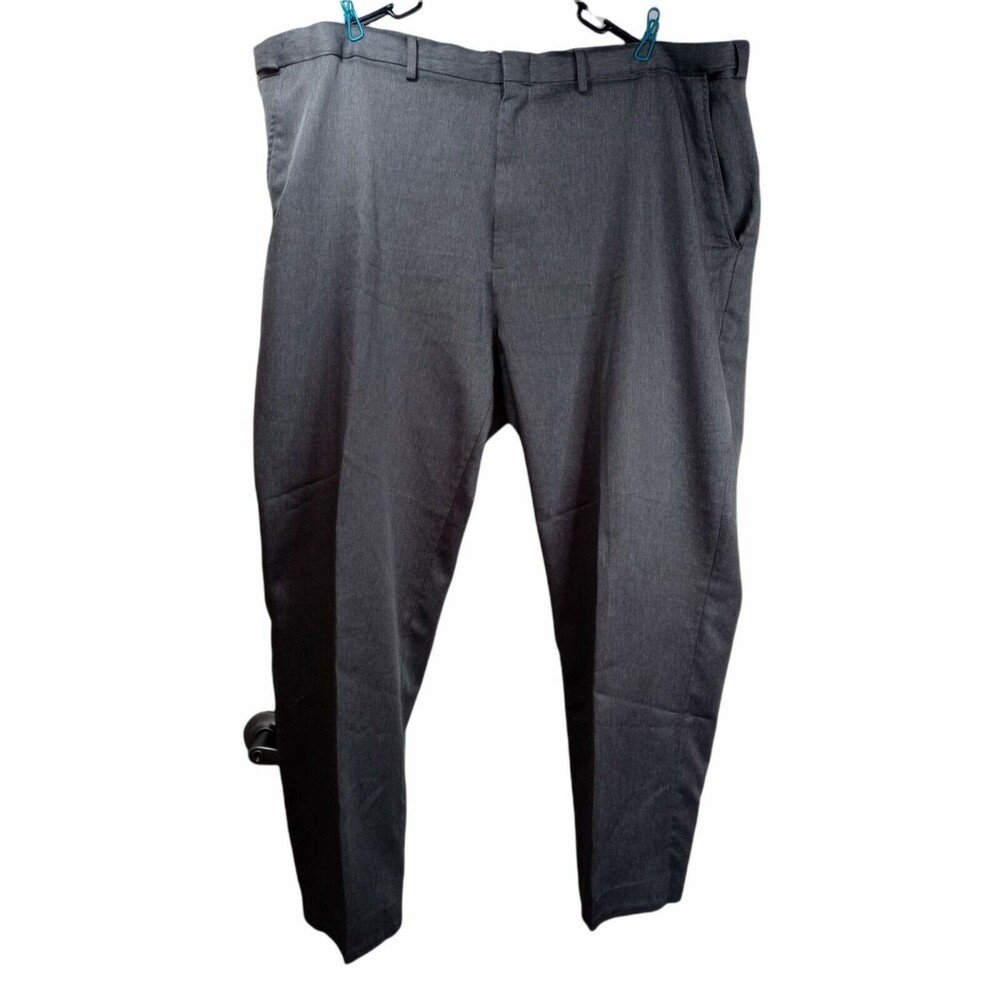 Puritan Flat Front Gray Slacks 44 x 30